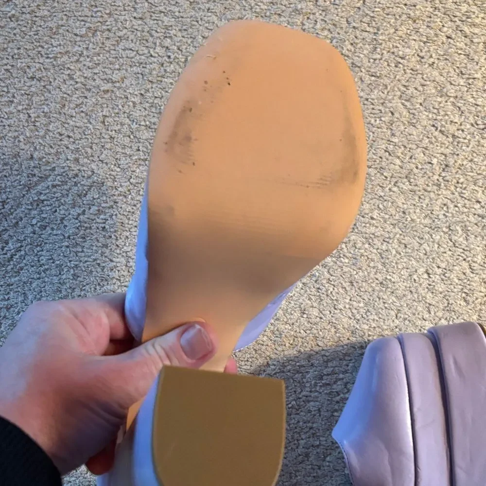 Sheln Light Purple Platform Heels